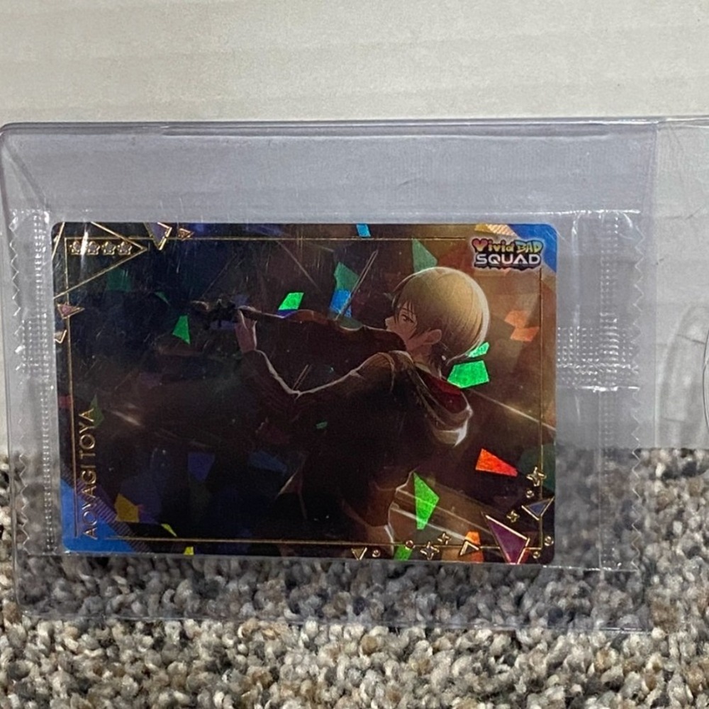 Project Sekai Aoyagi Toya Holographic Trading Card Vivid BAD SQUAD NOCTURNE